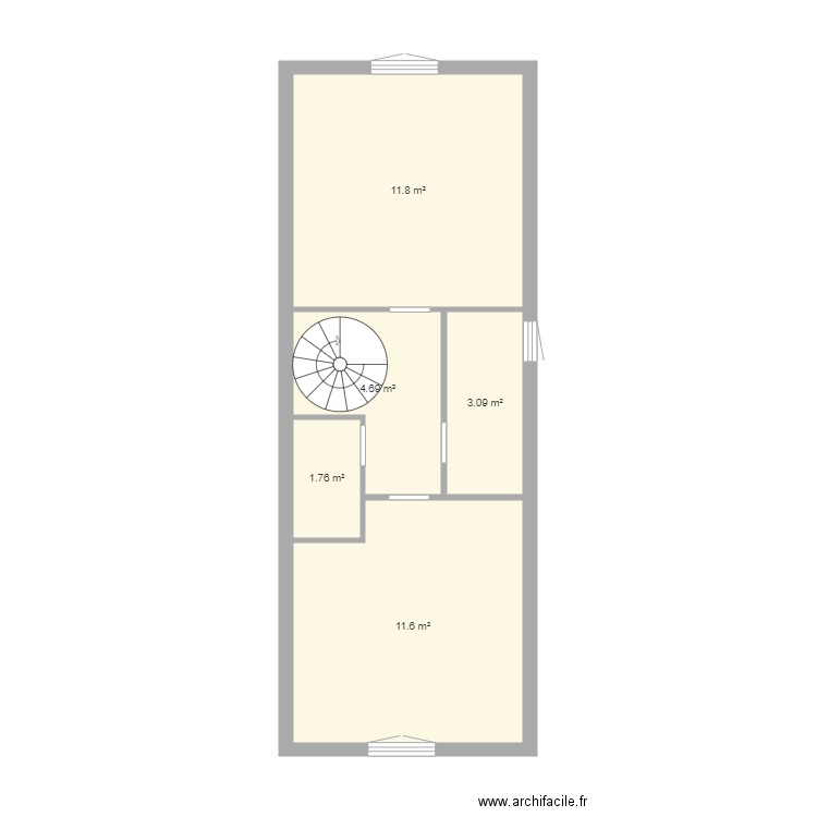 plan d appartement. Plan de 0 pièce et 0 m2