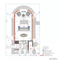 Chambre 1 Plan &eacute;clairage