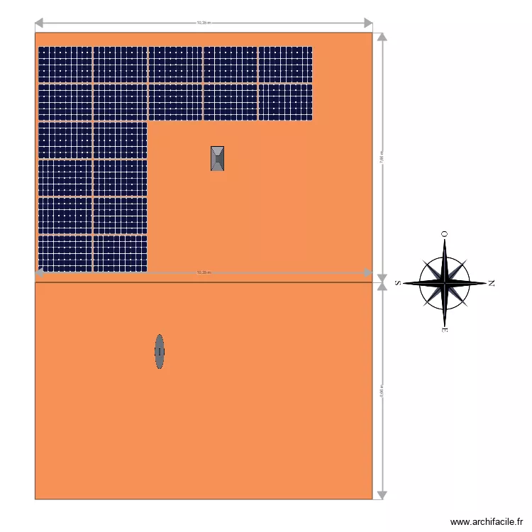 MAISON LOMBARD LUDOVIC MZ2. Plan de 