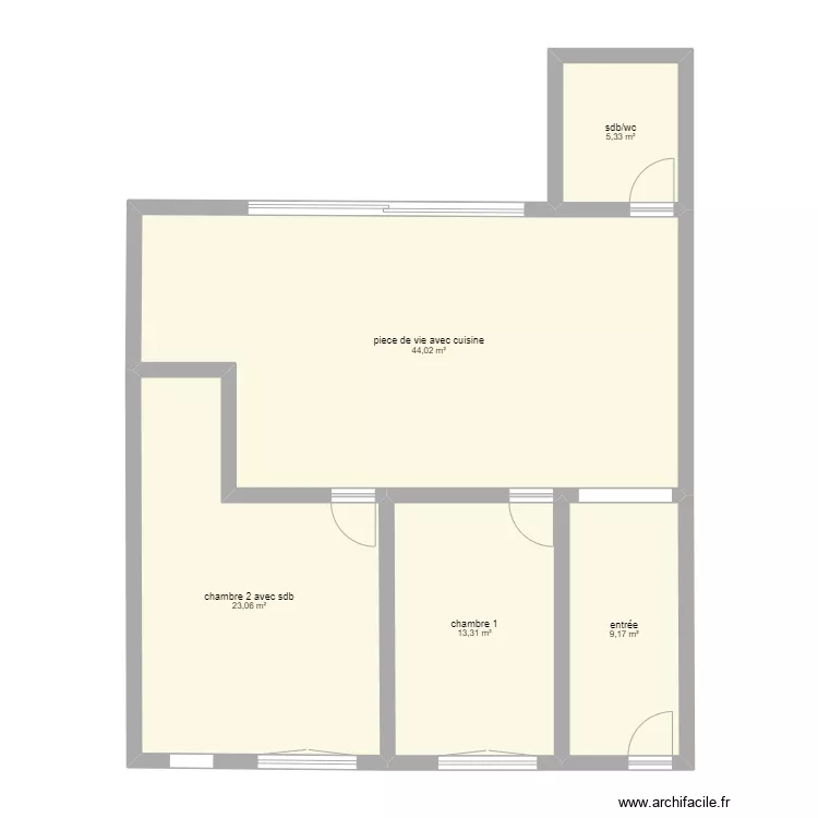 saint pierre 1. Plan de 