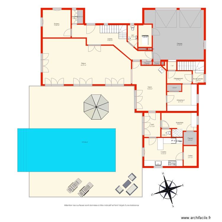 BI 4038 rdc non côté. Plan de 0 pièce et 0 m2