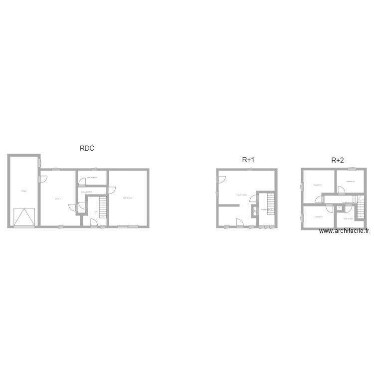 350600898. Plan de 15 pièces et 179 m2