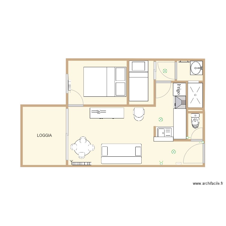 CAP D AGDE Appt 118 V3. Plan de 0 pièce et 0 m2