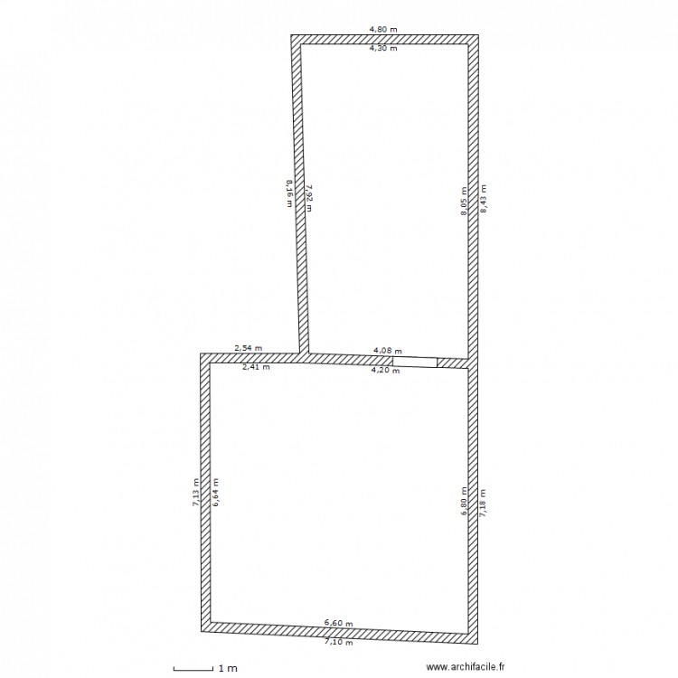 RDC AJAC. Plan de 0 pièce et 0 m2