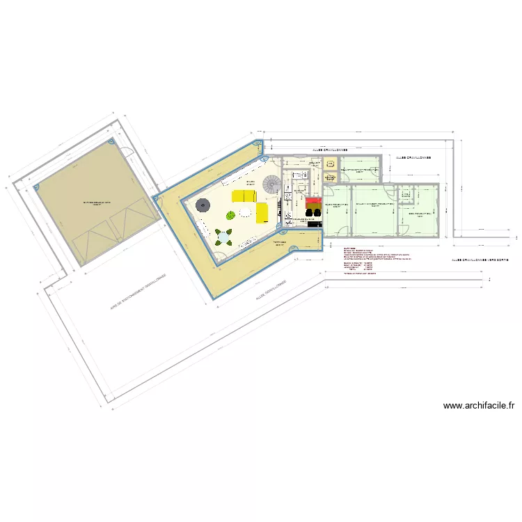 PLAN TRAVAUX  110. Plan de 