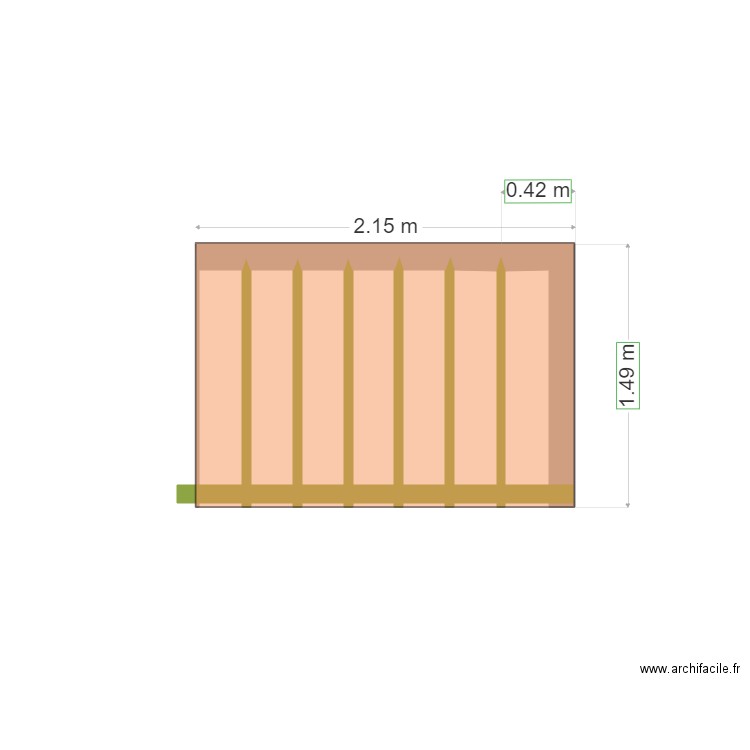 BORRELL 2. Plan de 0 pièce et 0 m2