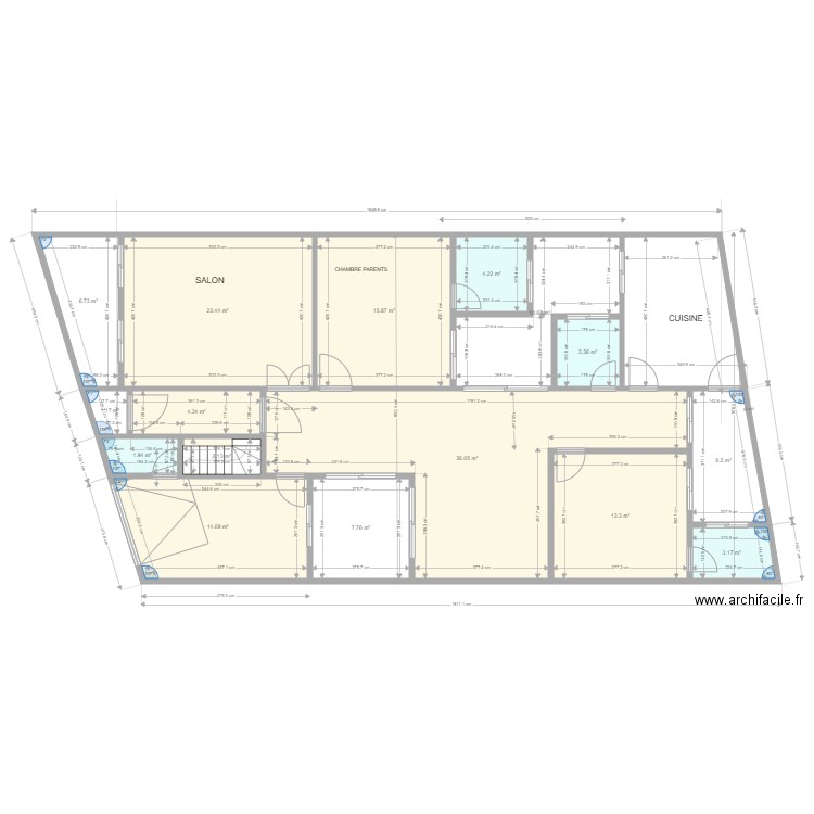PlanNdeyeSECK. Plan de 0 pièce et 0 m2