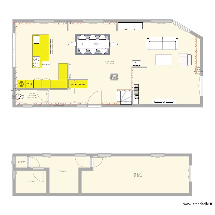 PLAN MAISON BALBRONN PROJETE 3. Plan de 0 pièce et 0 m2