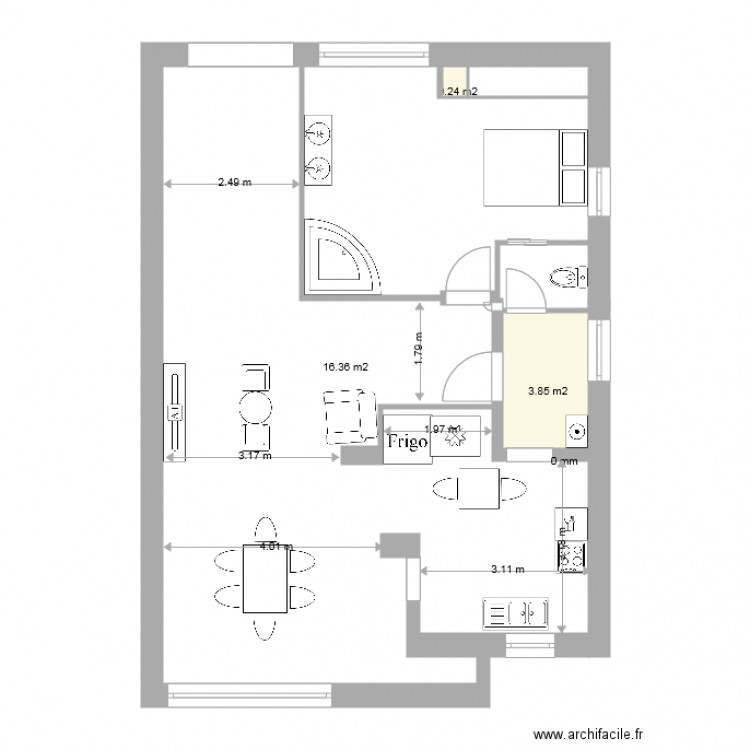 RDC F 4. Plan de 0 pièce et 0 m2