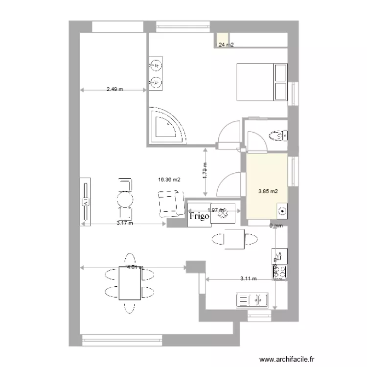 RDC F 4. Plan de 