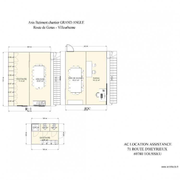 AXIS . Plan de 0 pièce et 0 m2