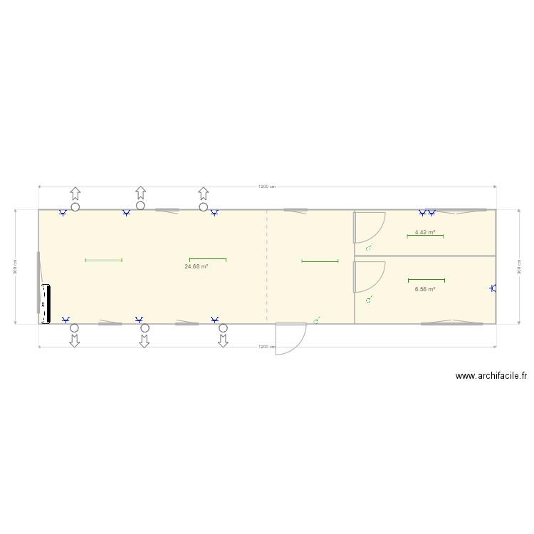 CHU Charleroi. Plan de 0 pièce et 0 m2