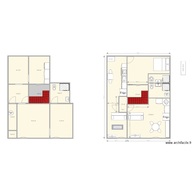 st chamas 5. Plan de 0 pièce et 0 m2