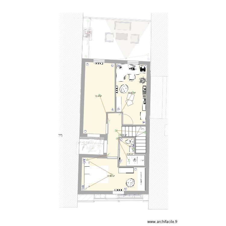 151219 projet suite esquisse 2 bis. Plan de 0 pièce et 0 m2