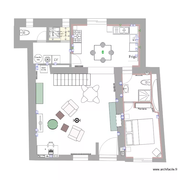 Pleuguenuec. Plan de Pleuguenuec. Plan de