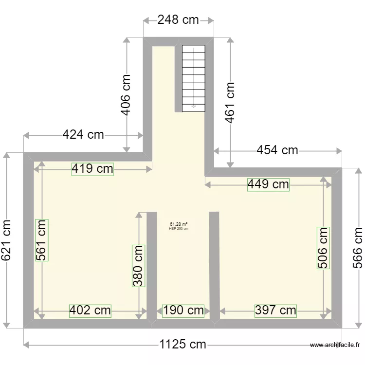 Eghezee - CAVE. Plan de 
