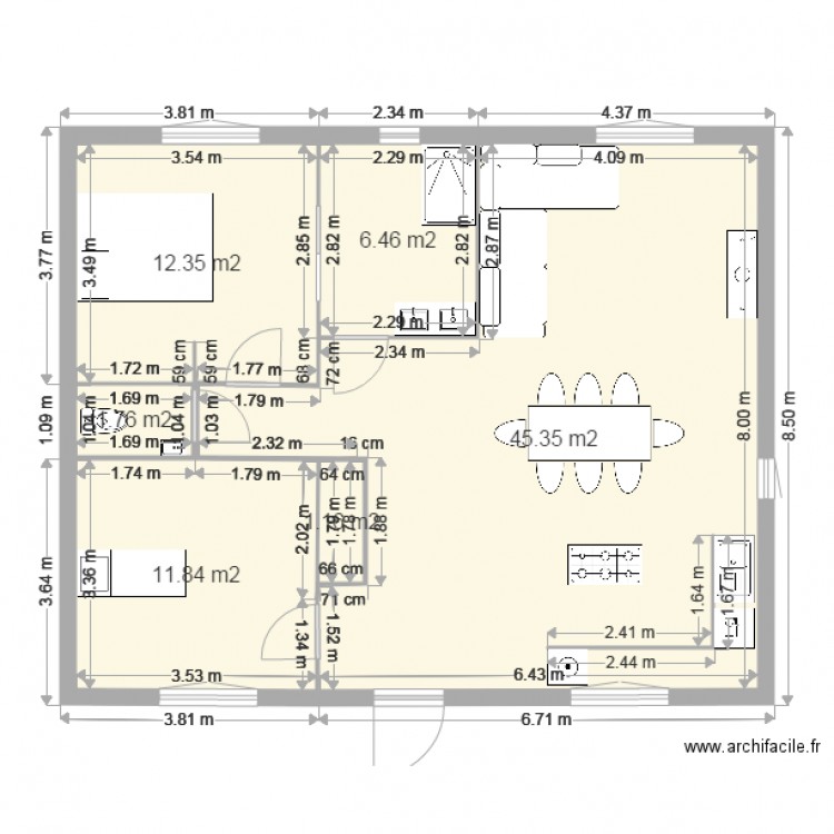 Plan. Plan de 0 pièce et 0 m2