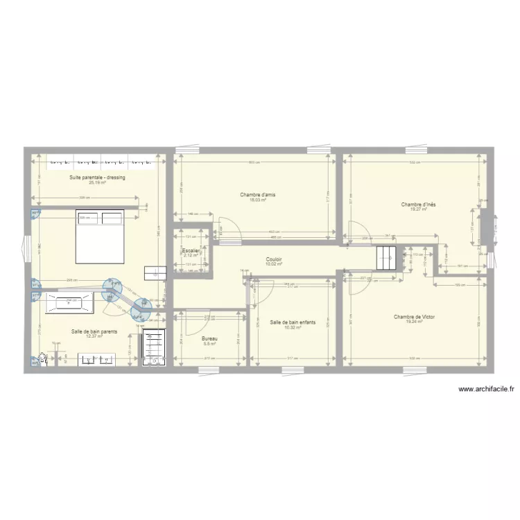 Maison Etage 2. Plan de 