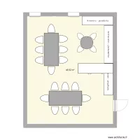 Salle &agrave; manger table longue