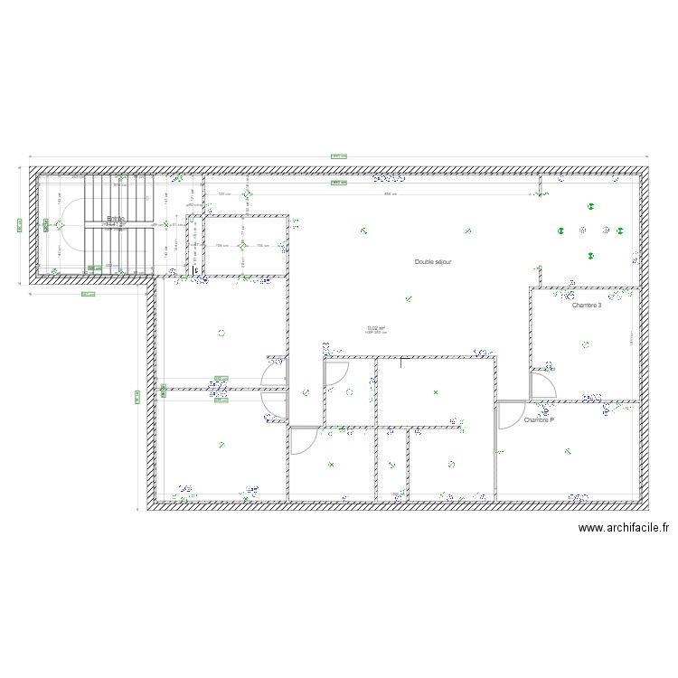 Maison Gagny electricité. Plan de 0 pièce et 0 m2