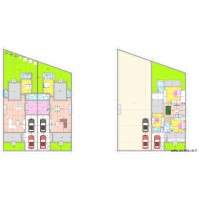 Duplex Jumeles Plan Pref v7