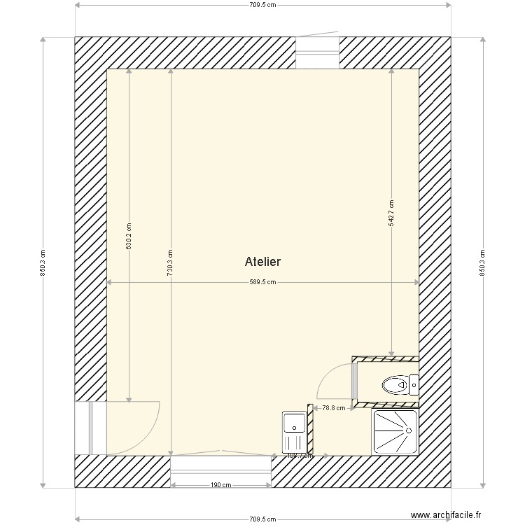 ATELIER 1. Plan de 0 pièce et 0 m2