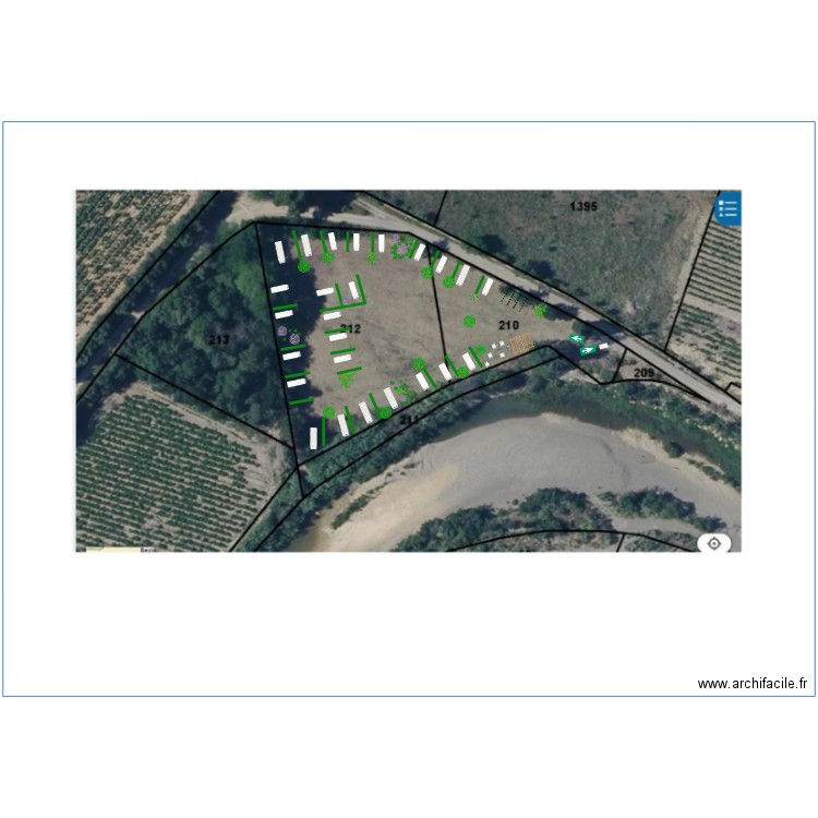 Aire Portel. Plan de 0 pièce et 0 m2
