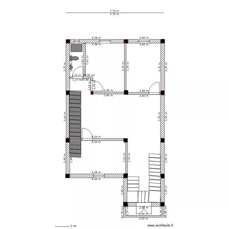 Hamadi au 1ère étage 28-04-13. Plan de Hamadi au 1ère étage 28-04-13. Plan de