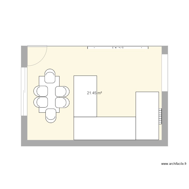 salon. Plan de 0 pièce et 0 m2