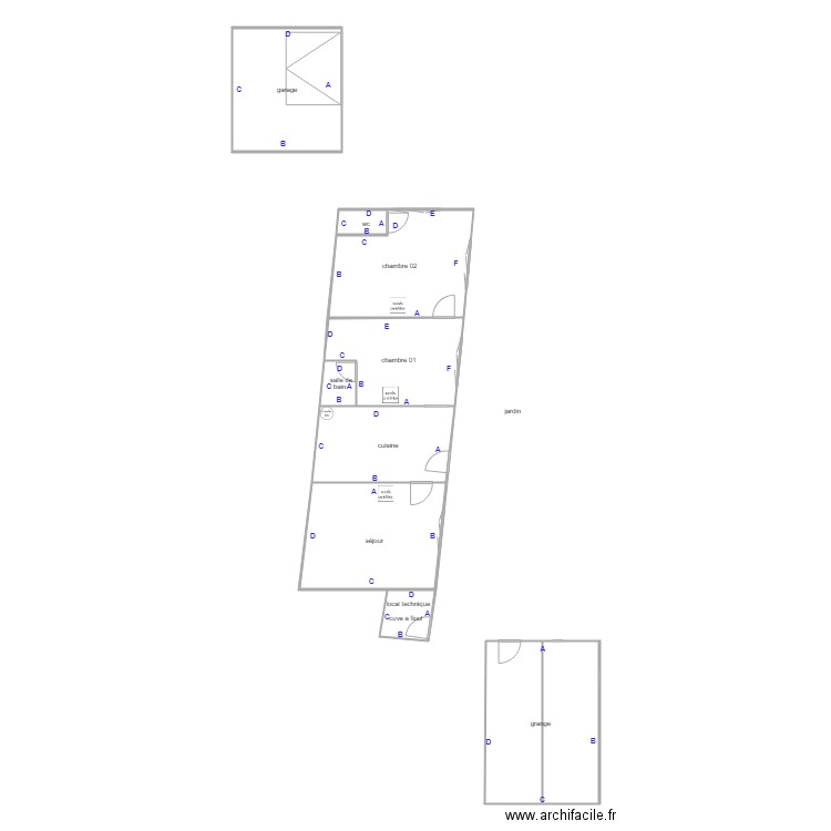 orseau PB. Plan de 0 pièce et 0 m2