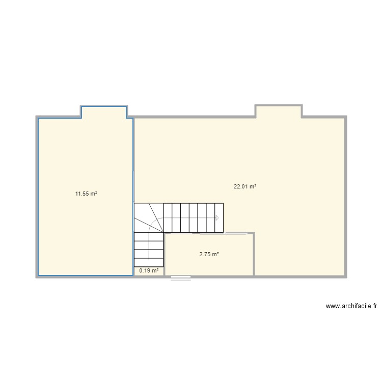 04 PENMARCH HAUT VIDE. Plan de 0 pièce et 0 m2