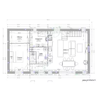 Marcq 78 sch&eacute;ma am&eacute;nag&eacute; avec mes meuble