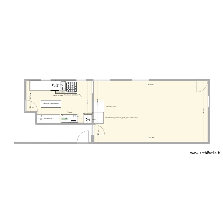 AGIS Réfectoire. Plan de 0 pièce et 0 m2