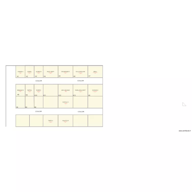 MEZZANINE. Plan de MEZZANINE. Plan de