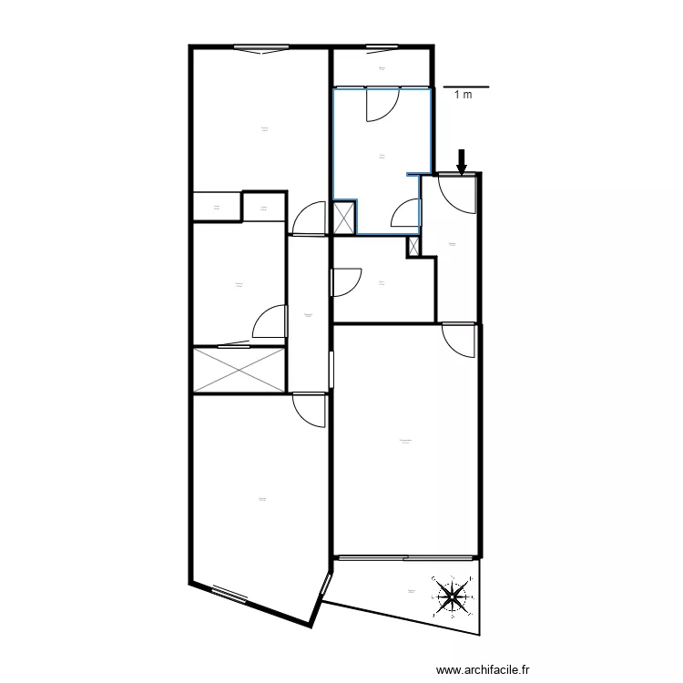 ED CARME ESC A 5 4 ANDORRA. Plan de 