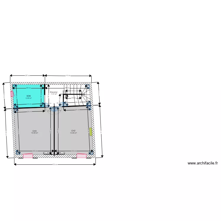 ODILE PROJET 3. Plan de 