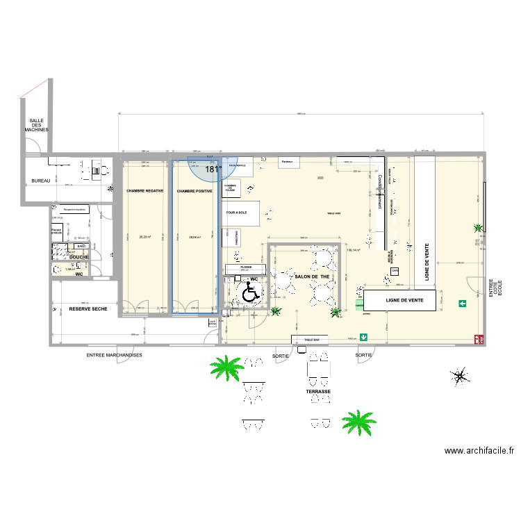 BOUL11. Plan de 6 pièces et 183 m2