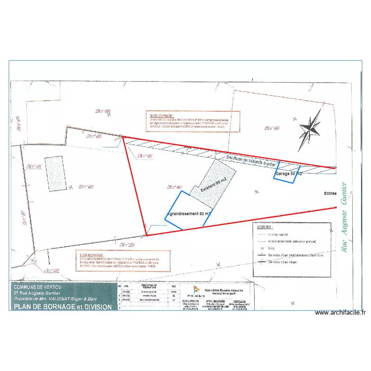 plans division vertou le chene. Plan de plans division vertou le chene. Plan de