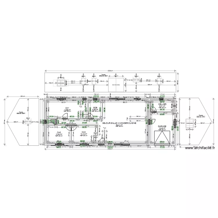 plan maison anti sismique 100m2 (3). Plan de 