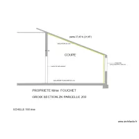 COUPE AVEC RACCORD TOIT