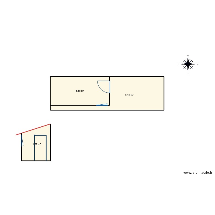 ABRI JARDIN 95b . Plan de 0 pièce et 0 m2