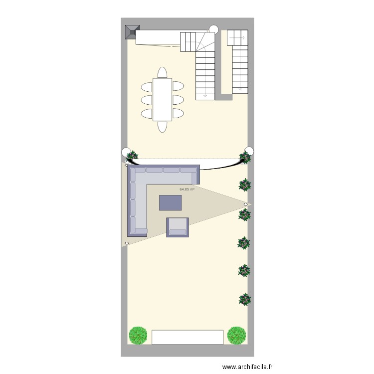 TERRASSE TOIT2. Plan de 0 pièce et 0 m2