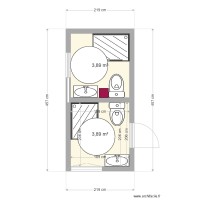 PLAN SDB RDC modifie sol 2