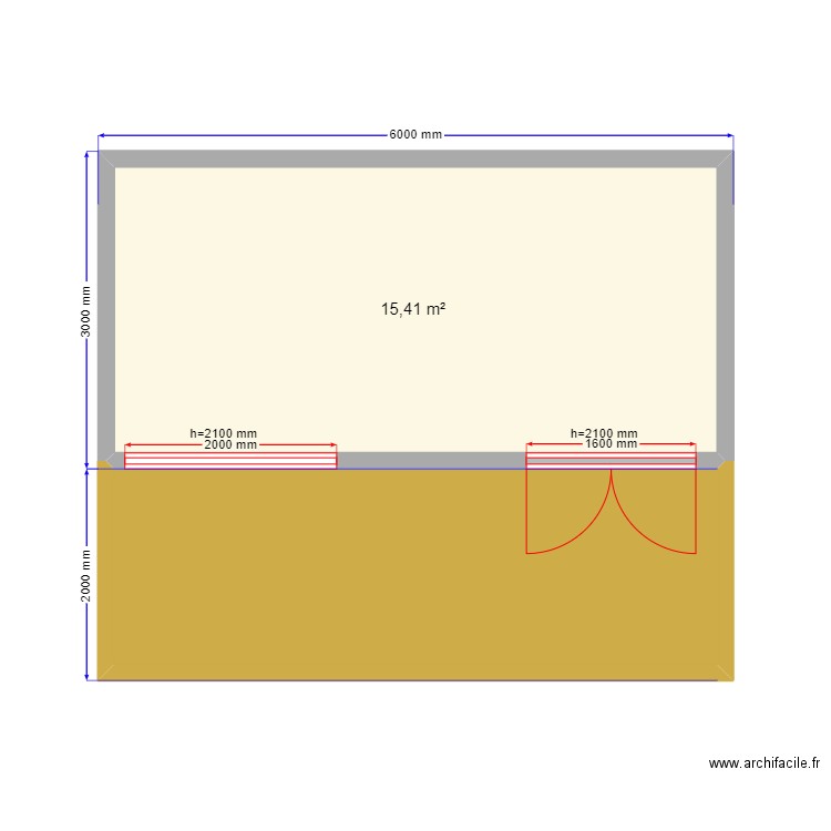 18 1 11. Plan de 0 pièce et 0 m2