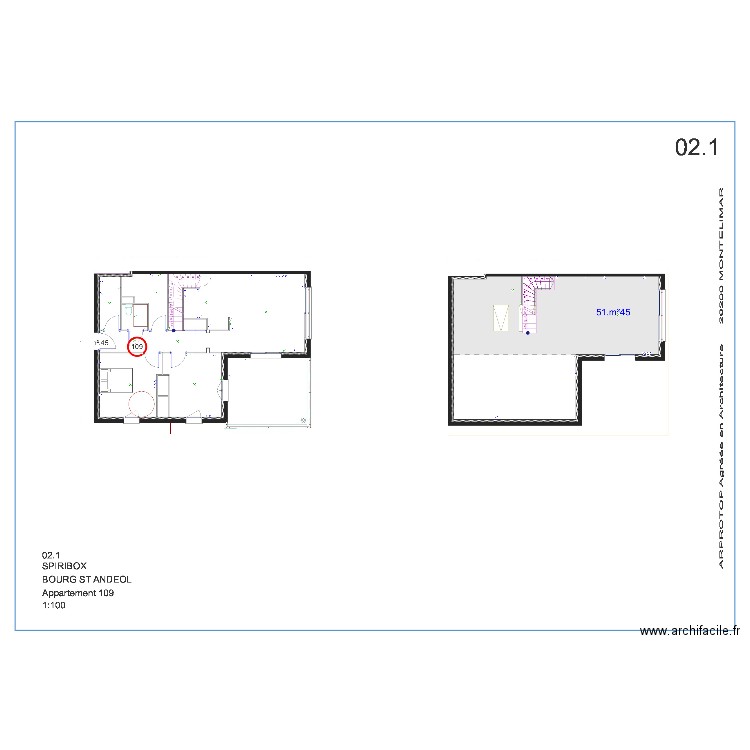 plan 109. Plan de 0 pièce et 0 m2