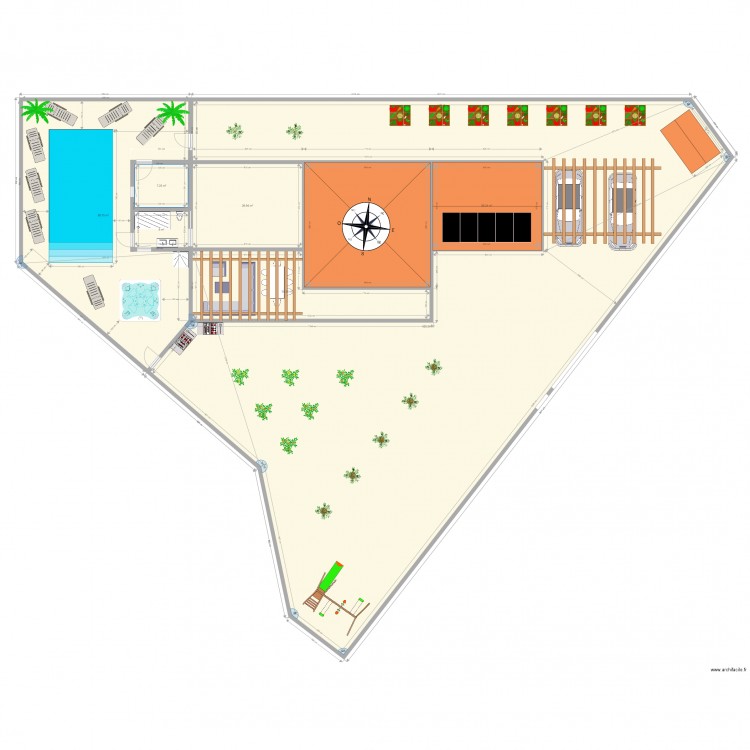 TERRAIN COMPLET FINAL SDB. Plan de 0 pièce et 0 m2