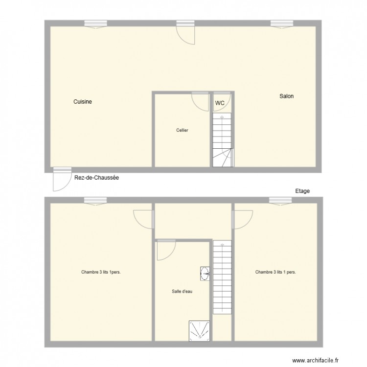 Gîte 3177. Plan de 0 pièce et 0 m2