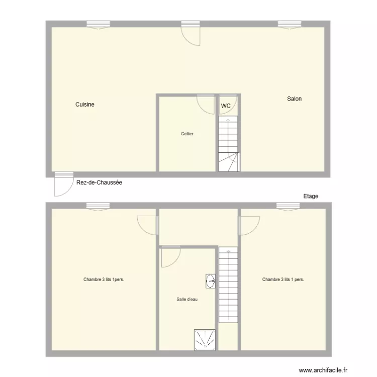G&icirc;te 3177. Plan de 