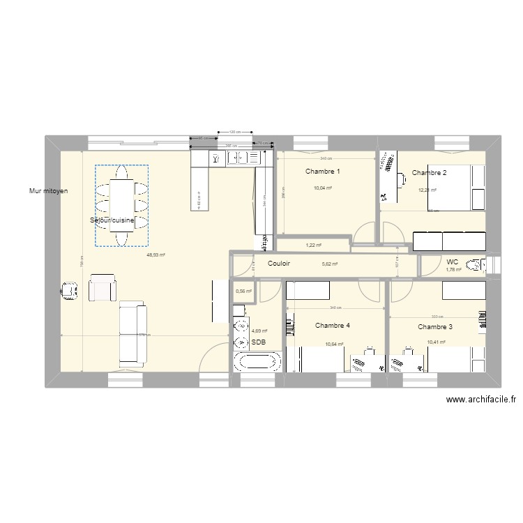St Jean d'Illac 4. Plan de 0 pièce et 0 m2