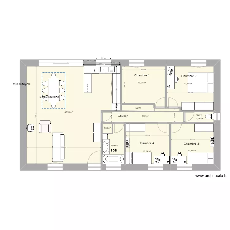 St Jean d'Illac 4. Plan de 